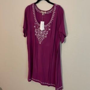 Philosophy Women embroidered top 1X